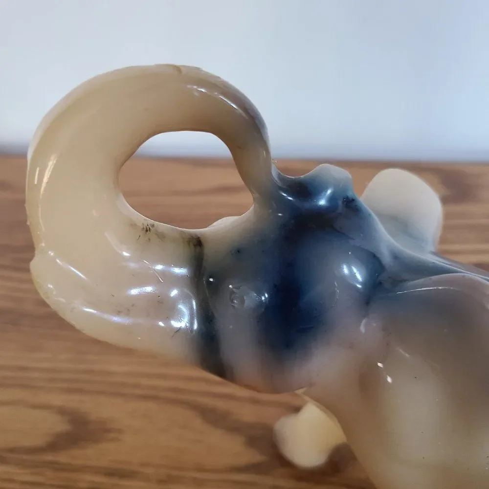 Vintage Novelty Wax Candle - ELEPHANT - Vintage Rare UNIQUE - Unlit